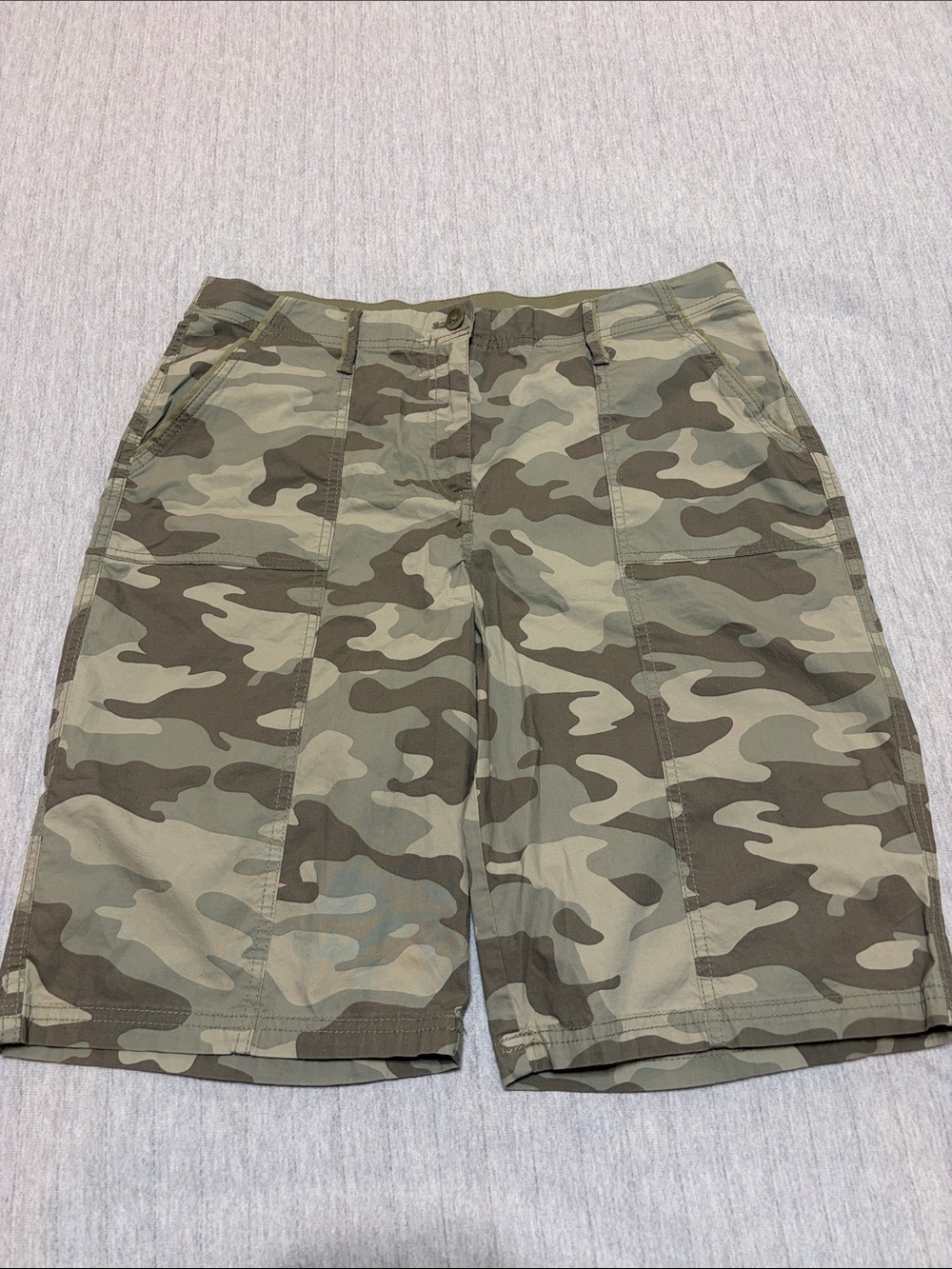 Chico’s camo shorts